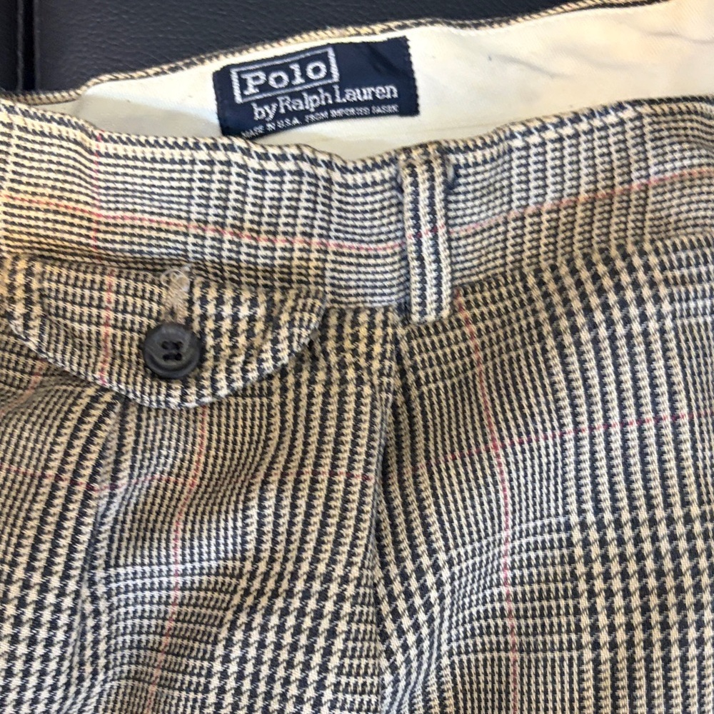 Polo by Ralph Lauren Checkered Trousers